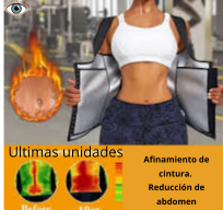 Faja reductora chaleco sauna